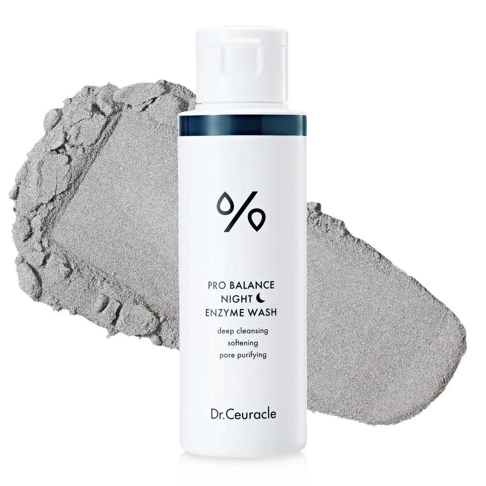 Dr Ceuracle Pro Balance enzyme powder bottle for deep cleansing.