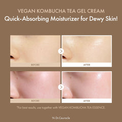 Gel texture melts on skin for instant, non-sticky moisture from Dr. Ceuracle.