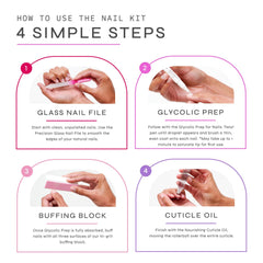 Dr. Dana No Polish Manicure Set cuticle oil bottle nourishing cuticles.