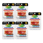 Dr. Dan's Cortibalm 5-pack packaging offers portable lip care for dry lips on the go.