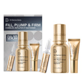 Dr. Dennis Gross Fill serum bottle—hydration boost for smoother skin.
