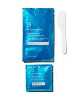 Dr Dennis Gross Hyaluronic Marine Modeling Mask spread showing even hydration for refreshed skin