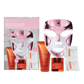 Dr Dennis Gross pink LED mask for at-home glow-boosting sessions.