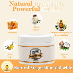Dr. Doug's Balm with organic coconut oil highlights hydrating formula.