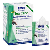 Dr. Fischer Lingettes Yeux huile arbre a the emballage compact facilitant l usage quotidien