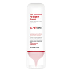 DR.FORHAIR Folligen Sea Salt Scaler bottle for a refreshing scalp cleanse.