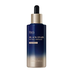 Dr. G Black Snail Retinol Ampoule bottle ready for daily use, delivering hydration and care.