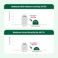 Eco-Cica ingredients close-up emphasizing gentle, eco-friendly soothing for skin.