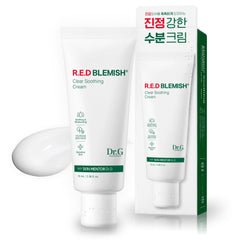 Dr.G Red Blemish bottle pump for easy, quick application and soothing hydration.