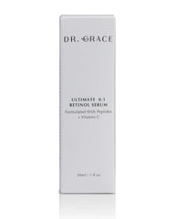 Dr. Grace Ultimate encapsulated retinol microcapsules protect actives for steady release.