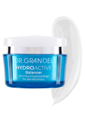 Dr. Grandel Hydro Active Balancer I bottle on a bathroom shelf