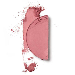 Dr. Hauschka Blush 01 Rasberry on cheek with soft, buildable color