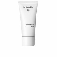 Dr. Hauschka Illuminating Fluid 00 translucent bottle for a natural glow on all skin tones.