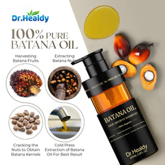 Close-up of Batana oil ingredients powering moisture and vitality.