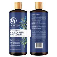 Close-up label showing Aloe Vera and Vitamin E for hydration