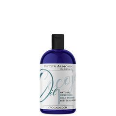 Dr Joe Lab Bitter Almond Oil 8 oz bottle provides smooth skin hydration.