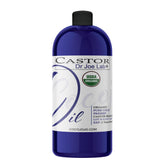 Dr Joe Lab Castor Oil bottle for daily hair and skin hydration.