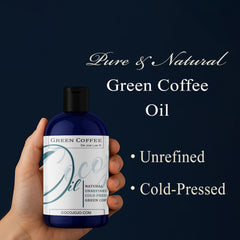 Dr Joe Lab Green Coffee Bean Oil dropper enabling quick, easy facial application