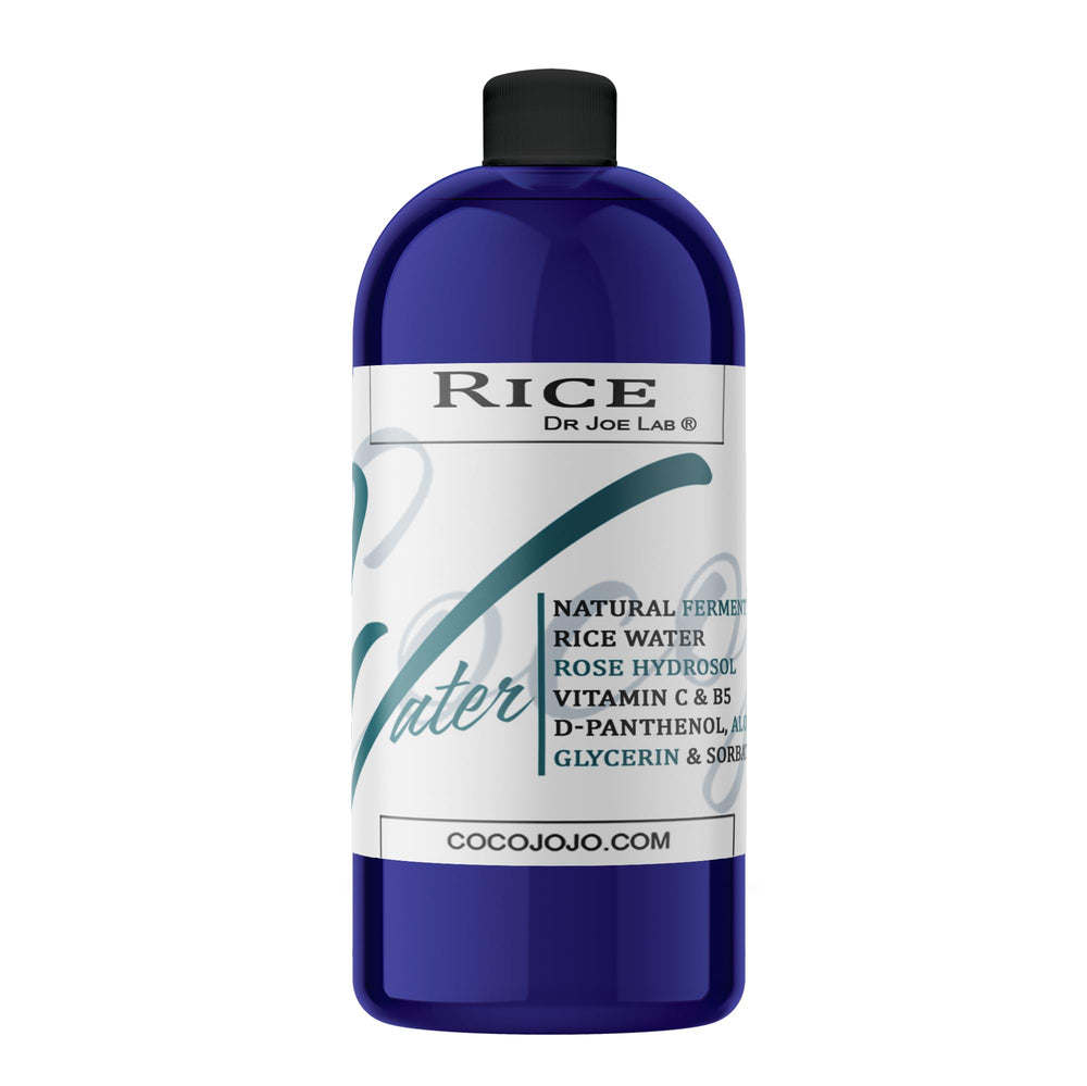 Dr Joe Lab Rice Water Growth Mist bottle side view showing spray design