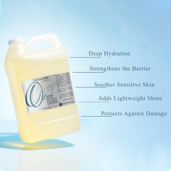 Dr Joe Lab Squalane Oil dropper dispensing envisioned for quick absorption
