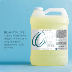 Dr Joe Lab Squalane Oil on the face for easy daily moisture