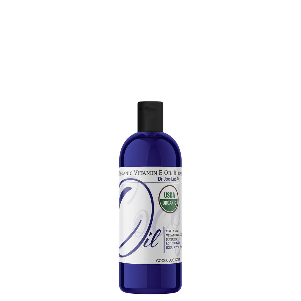 Dr Joe Lab Vitamin E Oil bottle ready for skin nourishment and daily moisture.