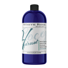 Dr Joe Lab White Rose Hydrosol bottle featuring a 32 oz size for skin hydration