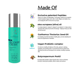 Texture swirl of Dr Lili Fan Probiotic Recovery Cream