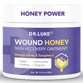 Dr. Luke Manuka Honey Wound Gel packaging shown for convenient daily skin protection.