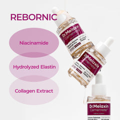 Dr.Melaxin Cemenrete cream texture close-up reveals a lightweight finish.
