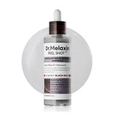 Dr.Melaxin Peel Shot Glow bottle pour demonstrates gentle exfoliation for radiant skin