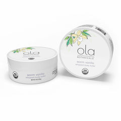 Dr. Mercola Ola Warm Vanilla texture close-up highlighting airy whipped softness for absorption.