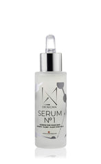 DR. Nigma Serum No 1 bottle showing hydration and a refreshing skincare moment