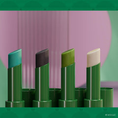 Dr. PawPaw Elphaba Wicked Emerald City lip balm delivers moisture and a light colorful finish