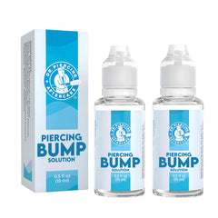 DR. PIERCING AFTERCARE keloid drops bottle pour for targeted bump care on piercings