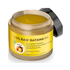 Dr. Sebi Batana Oil bottle closeup showing pure nourishing formula