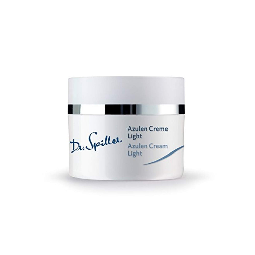 Dr. Spiller Azulen Cream Light bottle providing calming, lightweight hydration