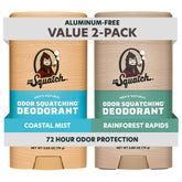Dr. Squatch Coastal Mist deodorant stick for daily natural freshness.