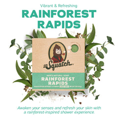 Dr. Squatch Coconut Castaway bar with tropical scent for relaxation