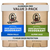 Dr. Squatch Alpine Sage deodorant stick closed for daily use with long-lasting scent.