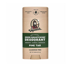 Aluminum-free formula from Dr. Squatch supports sensitive underarms