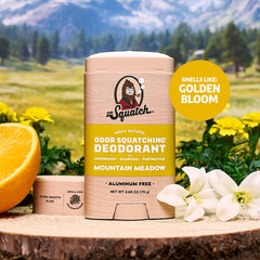 Dr. Squatch Lumberjack Lodge deodorant stick for rugged odor control.