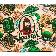 Dr. Squatch Kaolin Clay Soap delivers gentle cleansing and subtle exfoliation.