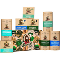 Dr. Squatch men's soap and deodorant bundle collection for everyday freshness.