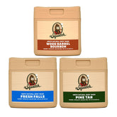 Dr. Squatch Pine Tar bottle pour for daily cleansing