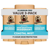 Dr. Squatch Sierra Storm deodorant stick for all-day odor protection.