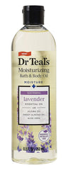 Dr Teal's Eucalyptus and Spearmint bottle refreshing the skin and mind