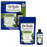 Dr Teal's Holiday Gift Set salt bag for soothing muscle soak