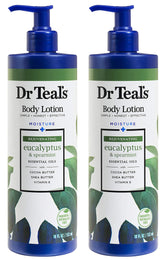 Dr Teal's Moisture Plus bottle front view for moisturized skin
