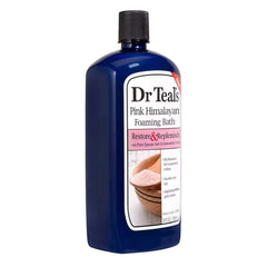 Dr Teal's Soft Lather Bath delivers luxurious foam for a peaceful soak